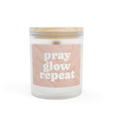 Frosted Glass Scented Candle Printify